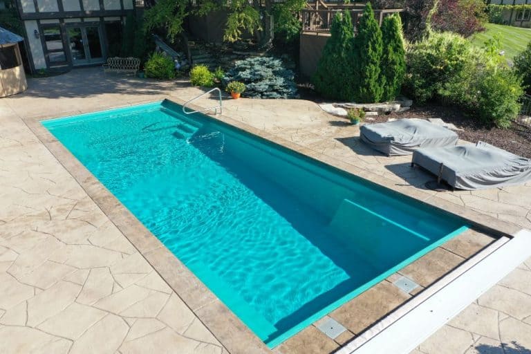 Illusion Fiberglass Pool Oconomowoc WI | Rectangular Pool